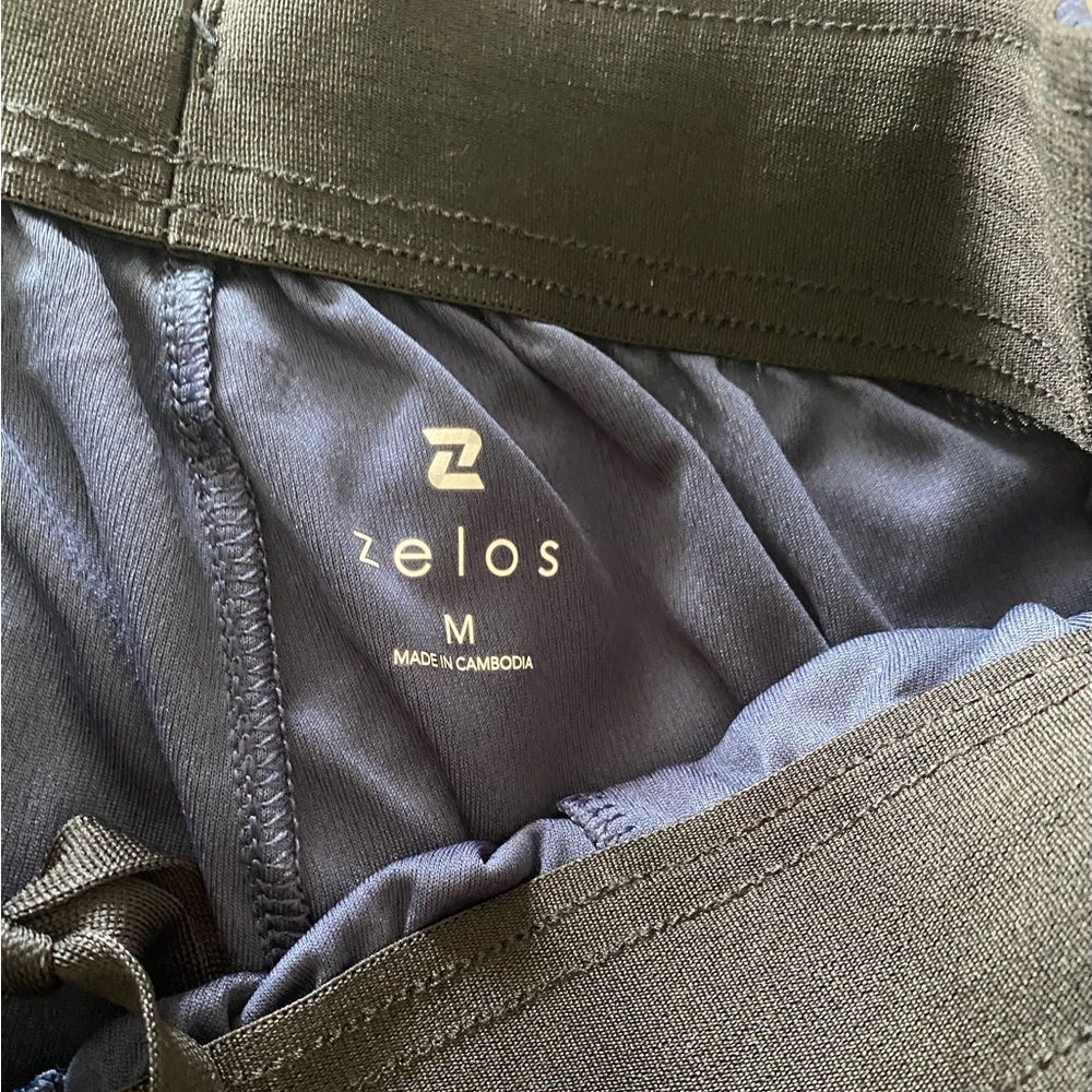 Zelos Athletic Navy Blue Shorts Sz Medium - Picture 5 of 6